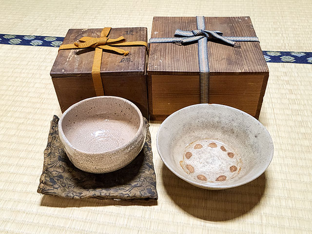 京田辺市 萩焼茶碗
